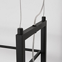 Steinhauer pendant luminaire TØR 6 flames, with shelf IP20, black matt dimmable Steinhauer pendant luminaire TØR 6 flames, with shelf IP20, black matt dimmable
