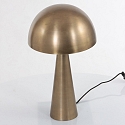 Steinhauer Lampe de table PIMPERNEL Bas, rond, avec interrupteur, avec prise de courant, conique E27 IP20, bronze 
