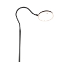 Mexlite Lampada da terra PLATU con braccio flessibile, con dimmer a sfioramento IP20, Nero opaco dimmerabile Mexlite Lampada da terra PLATU con braccio flessibile, con dimmer a sfioramento IP20, Nero opaco dimmerabile