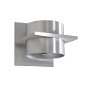 wall luminaire MURO up / down, square, cylindrical, adjustable G9 IP20, steel brushed dimmable