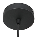 Mexlite Luci a sospesione CARR 1-Lampadina, regolabile E27 IP20, Nero opaco dimmerabile