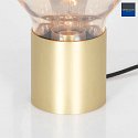 Steinhauer table lamp AMBIANCE E27 IP20, brass