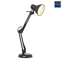 Mexlite table lamp STUDY tiltable E27 IP20, black