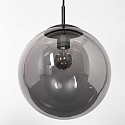 Steinhauer Luminaire  suspension BOLLIQUE rond E27 IP20, noir  gradable