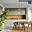 Pendelleuchte BOLLIQUE, E27, 6-flammig, Baldachin eckig, messing