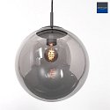 Steinhauer pendant luminaire BOLLIQUE 6 flames E27 IP20, black dimmable