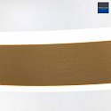 Steinhauer LED Pendelleuchte RINGLUX, 42W, 2700K, 4200lm, gold