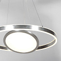 Steinhauer pendant luminaire RINGLUX IP20, silver dimmable