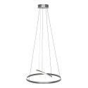 Steinhauer pendant luminaire RINGLUX IP20, silver dimmable