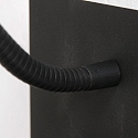 Mexlite Lampada da parete UPROUND 1-Lampadina GU10 IP20, nero  Mexlite Lampada da parete UPROUND 1-Lampadina GU10 IP20, nero