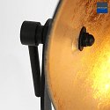 Steinhauer Lampada da terra SUNFLOWER 1-Lampadina E27 IP20, nero dimmerabile