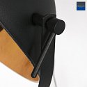 Steinhauer Lampada da terra SUNFLOWER 1-Lampadina E27 IP20, nero dimmerabile