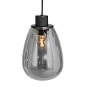 Steinhauer LED Pendelleuchte REFLEXION, 9-flammig, GU10 + E27, 4,9W, IP20, dimmbar, schwarz matt