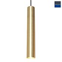 Steinhauer Luci a sospesione BOLLIQUE 9-Lampadine GU10 + E27 IP20, ottone dimmerabile