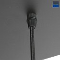 Steinhauer LED Pendelleuchte BOLLIQUE, 9-flammig, GU10 + E27, 4,9W, IP20, dimmbar, messing