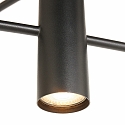 Steinhauer Luci a sospesione CONSTELLATION 4-Lampadine, regolabile E14,GU10 IP20, ambra, nero dimmerabile