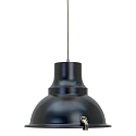 Steinhauer Luci a sospesione PARADE Giù, 1-Lampadina, con diffusore E27 IP20, Nero opaco dimmerabile Steinhauer Luci a sospesione PARADE Giù, 1-Lampadina, con diffusore E27 IP20, Nero opaco dimmerabile