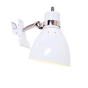 Steinhauer Spot SPRING zum Klemmen, 1 flame, metal, white
