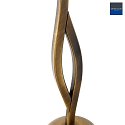 Luci a sospesione CAPRI 1-Lampadina E27 IP20, bronzo, Crema dimmerabile