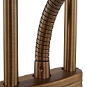 Mexlite Mexlite Floor lamp BIRON, 2 flames, bronze Mexlite Mexlite Floor lamp BIRON, 2 flames, bronze