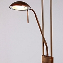 Mexlite Mexlite Floor lamp BIRON, 2 flames, bronze Mexlite Mexlite Floor lamp BIRON, 2 flames, bronze