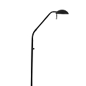Mexlite Lampadaire BIRON avec interrupteur, avec bras flexible IP20, noir mat gradable Mexlite Lampadaire BIRON avec interrupteur, avec bras flexible IP20, noir mat gradable