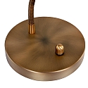 Mexlite Lampe de table BIRON à 1 flamme IP20, bronze, blanche gradable Mexlite Lampe de table BIRON à 1 flamme IP20, bronze, blanche gradable