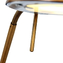 Mexlite Lampe de table BIRON à 1 flamme IP20, bronze, blanche gradable Mexlite Lampe de table BIRON à 1 flamme IP20, bronze, blanche gradable