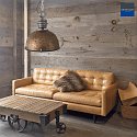 Steinhauer pendant luminaire BIKKEL - Ø 42CM 1 flame, medium E27 IP20, brown, pied dimmable