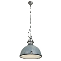 pendant luminaire BIKKEL - Ø 42CM 1 flame, medium E27 IP20, concrete grey dimmable