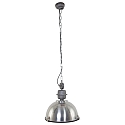 Steinhauer pendant luminaire BIKKEL -  42CM 1 flame, medium E27 IP20, polished aluminium, steel dimmable