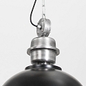 pendant luminaire BIKKEL - Ø 42CM 1 flame, medium E27 IP20, brown, pied dimmable