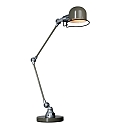 Lampada da tavolo DAVIN con interruttore, con braccio articolato, con spina E14 IP20, Verde 