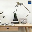 Mexlite Mexlite Table lamp DAVIN, 1 flame, reflector, green