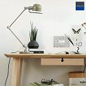 Mexlite Mexlite Table lamp DAVIN, 1 flame, reflector, green