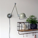Luminaire mural DAVIN langue, avec interrupteur, avec bras articulé E14 IP20