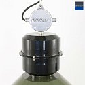 AN Pendant luminaire FRISK, 1 flame, metal, green