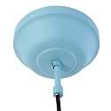 Mexlite Pendant luminaire EDEN, 1 flame, 42cm, blue