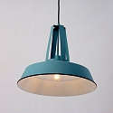 Mexlite Pendant luminaire EDEN, 1 flame, 42cm, blue