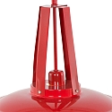 Mexlite Mexlite Pendant luminaire EDEN, 1 flame, 42cm, rot Mexlite Mexlite Pendant luminaire EDEN, 1 flame, 42cm, rot