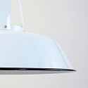 Mexlite Mexlite Pendant luminaire EDEN, 1 flame, 42cm, white Mexlite Mexlite Pendant luminaire EDEN, 1 flame, 42cm, white
