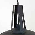 Mexlite Mexlite Pendant luminaire EDEN, 1 flame, 42cm, black Mexlite Mexlite Pendant luminaire EDEN, 1 flame, 42cm, black
