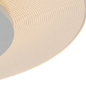 Steinhauer Luminaire de plafond LIDO rond, mdium, indirect, perfor IP20, blanc mat gradable