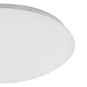 Mexlite outdoor ceiling luminaire GALAXY small, round, switchable, cambered IP44, white matt 