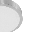 Mexlite outdoor ceiling luminaire GALAXY small, cylindrical, switchable IP44, steel brushed 