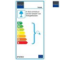 Steinhauer Pendelleuchte BIKKEL, Ø 52cm, E27 max. 60W, Abdeckung satiniert / Metall-Schirm, braun gescheckt