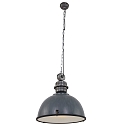 Luci a sospesione BIKKEL - Ø 52CM 1-Lampadina, grande E27 IP20, grigio calcestruzzo dimmerabile