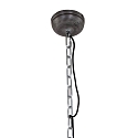 Steinhauer pendant luminaire BIKKEL -  52CM 1 flame, large E27 IP20, black matt dimmable