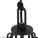 anne light & home pendant luminaire MARK III 1 flame, round, adjustable E27 IP20, black matt dimmable anne light & home pendant luminaire MARK III 1 flame, round, adjustable E27 IP20, black matt dimmable