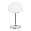 Lampada da tavolo ANCILLA MUSHROOM lang, con funzione di commutazione G9 IP20, Cromo, Levigato dimmerabile